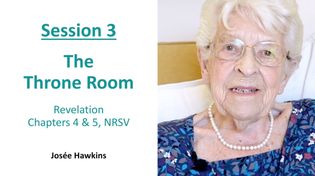 Revelation Chapters 4 and 5 Bible study video on The Throne Room