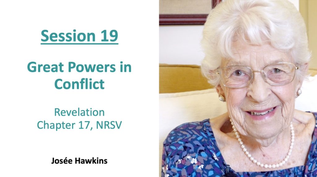 Josée Hawkins Bible Study Session 19 Revelation Chapter 17